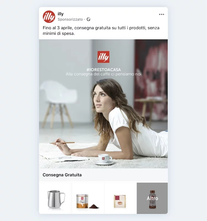 Illy - consegna gratuita